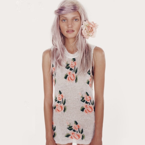 WILDFOX White Label Prairie Rose Tank Top - Picture 3 of 8